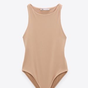 New with tags. Zara nude bodysuit